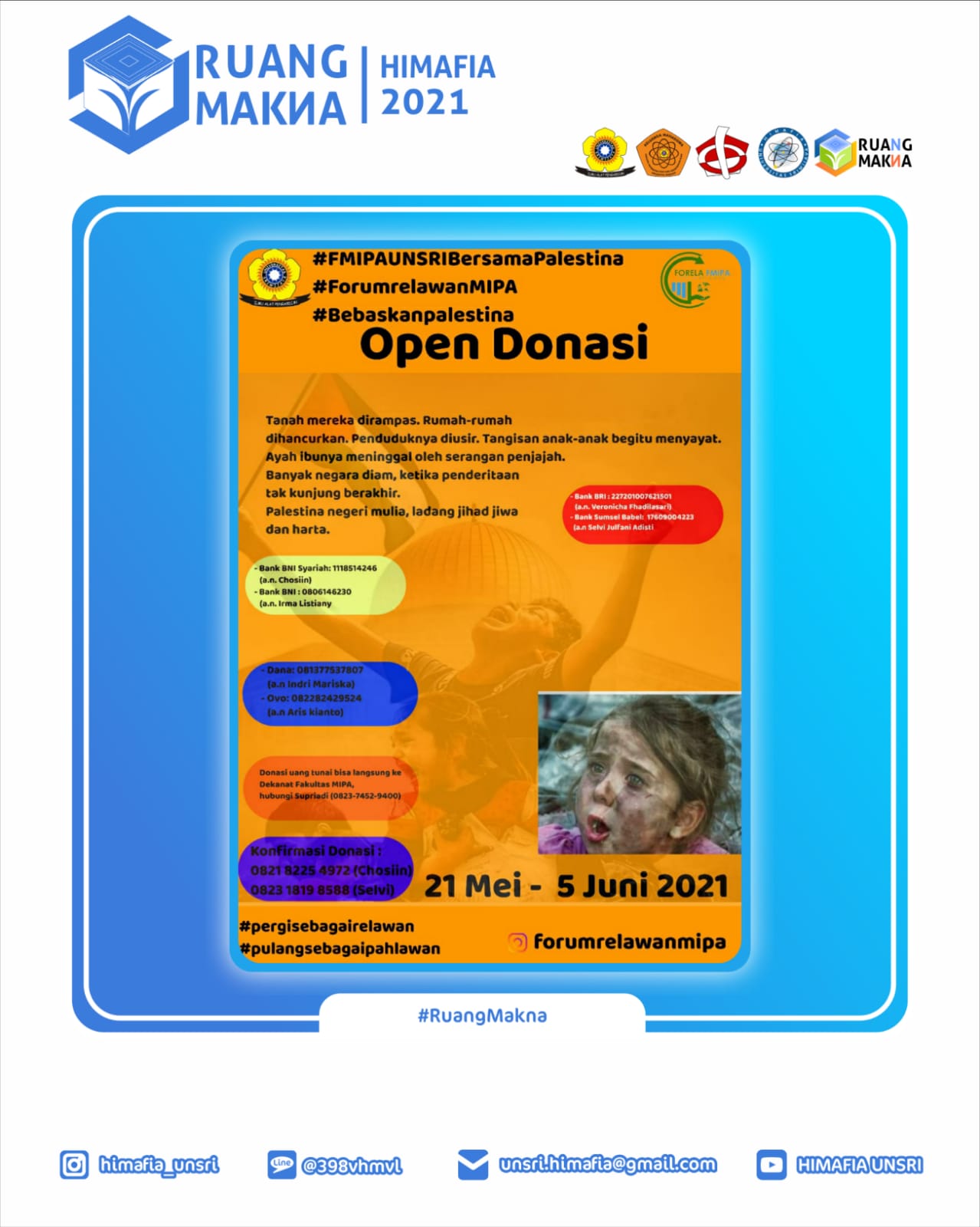 [OPEN DONASI UNTUK PALESTINA]